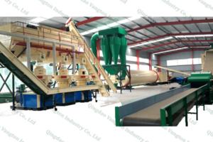 pellet machine line